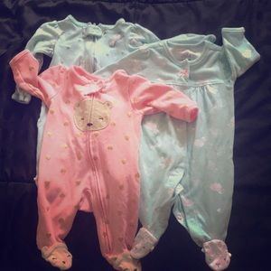 Newborn Sleep Onesies with feet